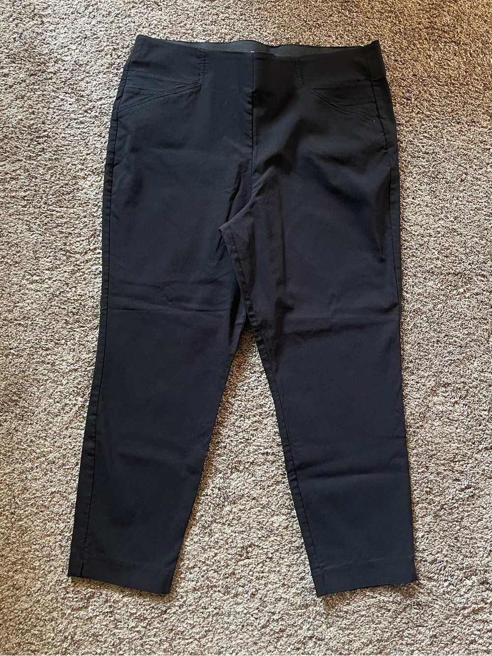 Maurices Black Cropped Women's Pants - Slim Ankle